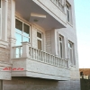 تصویر  نرده دکوراتیو بتنی سبک