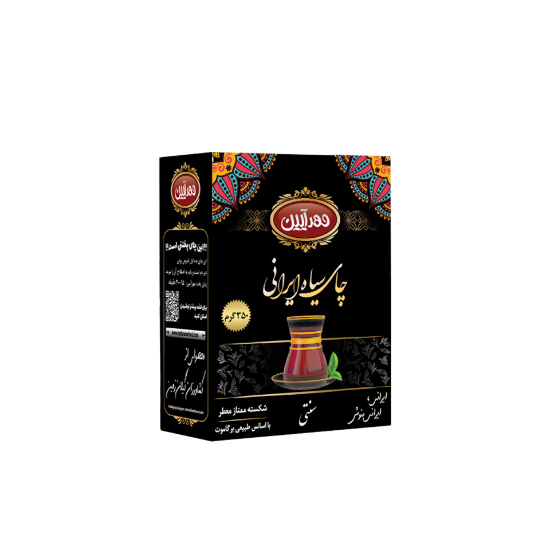 تصویر  چای 350 گرم جعبه ای شکسته ممتاز عطری مهرآیین