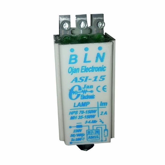 تصویر  ایگنایتور سه سیمه 150 وات اوژن الکترونیک مدل ASI-15