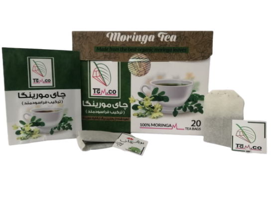 تصویر  چای فراسودمند مورینگا