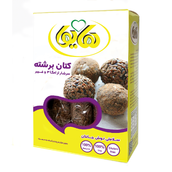تصویر  بذر کتان برشته 200گرمی