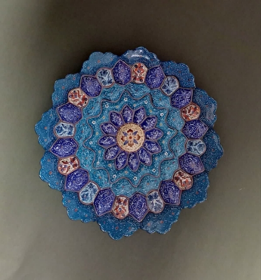 تصویر  دیوارکوب میناکاری 2