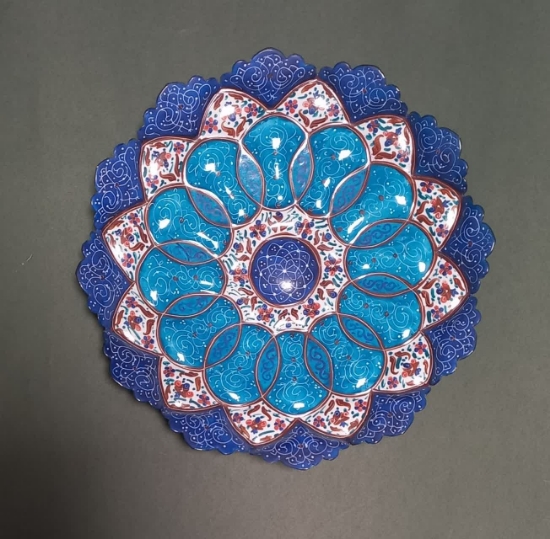تصویر  دیوارکوب میناکاری 4