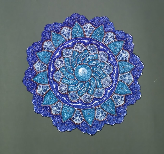 تصویر  دیوارکوب میناکاری 5
