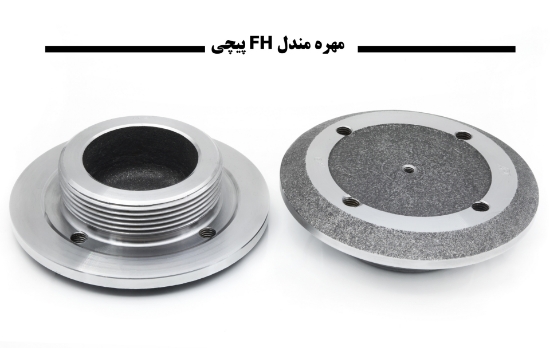 تصویر  مهره مندل پیچی FH چهار پیچ