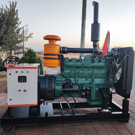 تصویر  موتور ژنراتور N12-Volvo  توان 200 کاوا