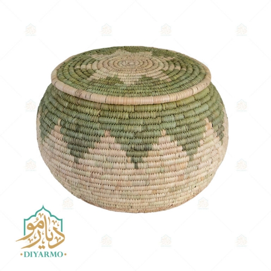 تصویر  خمره حصیری جا برنجی- کد DM56