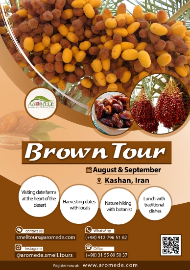 تصویر  سفر قهوه ای (brown tour) - گردشگری تخصصی گیاهان دارویی و معطر با محوریت خرما